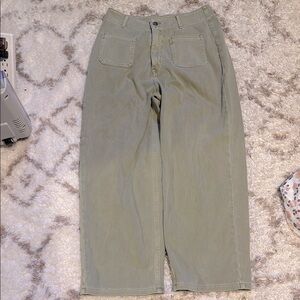 Halara Women’s Green Denim Pants size M